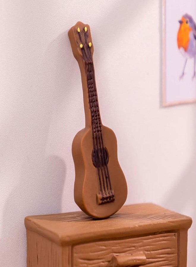 JOINPAYA 25Pcs Miniature Guitar Models - Resin Small House Musical Instruments for Party, Collectibles, Gifts - 1.37 * 0.51 * 0.19Inch - Image 3